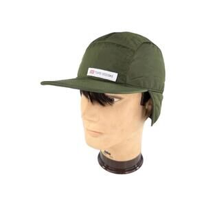 Topo Designs Puffer Hat One Size Fitted Insulated Ear Flap Nylon Green Hike Camp